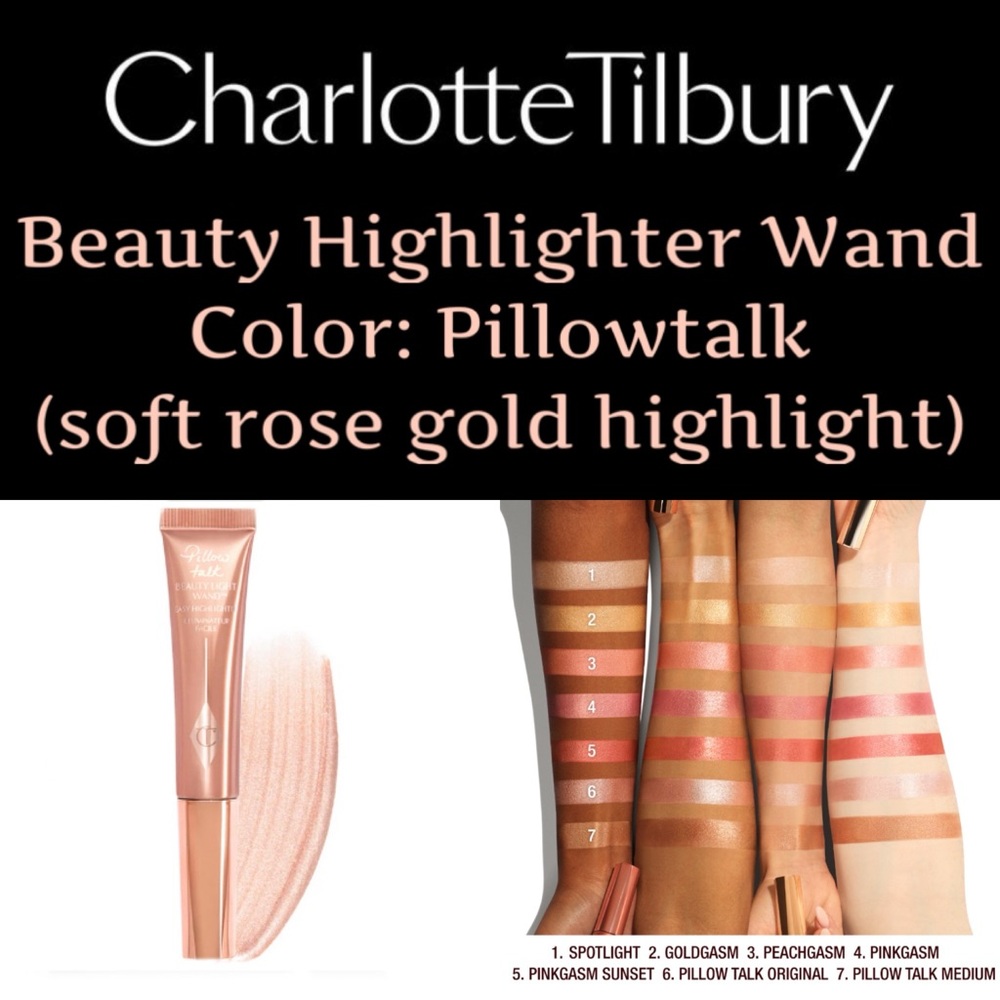 Charlotte Tilbury - Beauty Highlighter Wand (Pillowtalk) ✨- NEW✨